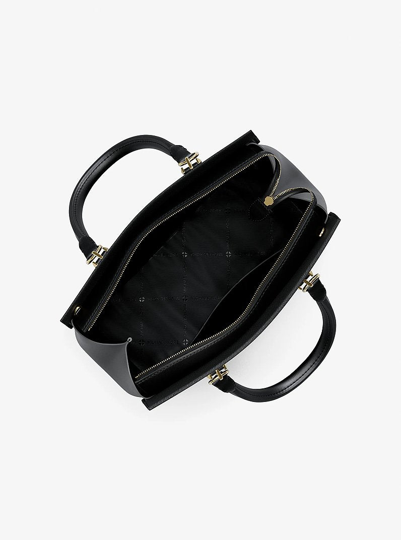 MICHAEL KORS Marilyn Medium Saffiano Leather Satchel