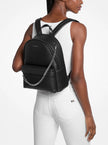 MICHAEL KORS Slater Medium Signature Logo Backpack - Black