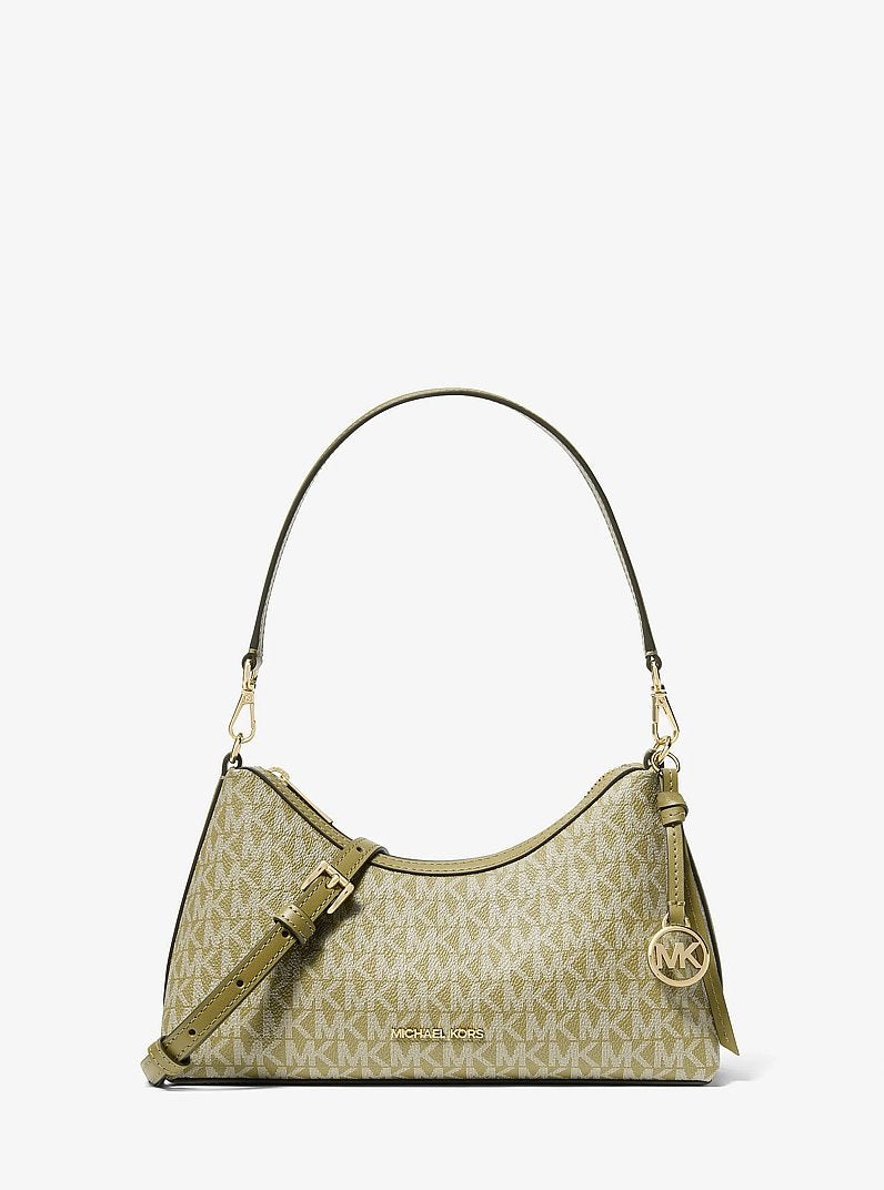 MICHAEL KORS Sammy Small Signature Logo Convertible Crossbody Bag - Oregano