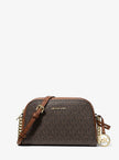 MICHAEL KORS Ashton Extra-Small Signature Logo Camera Crossbody Bag - Brown