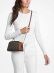 MICHAEL KORS Ashton Extra-Small Signature Logo Camera Crossbody Bag - Brown