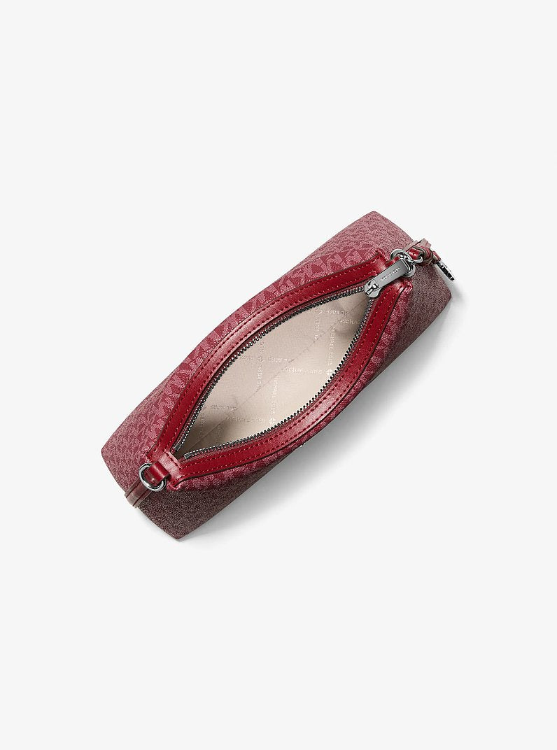 MICHAEL KORS Sammy Small Signature Logo Convertible Crossbody Bag - Maroon
