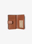 MICHAEL KORS Medium Crossgrain Leather Wallet - Luggage