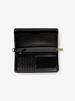 MICHAEL KORS Jet Set Large Signature Logo Smartphone Wallet - Black