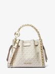 MICHAEL KORS Mina Small Signature Logo Chain Crossbody Bag