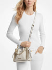 MICHAEL KORS Mina Small Signature Logo Chain Crossbody Bag