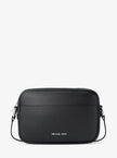 MICHAEL KORS Jet Set Large Pebbled Leather Camera Crossbody Bag