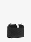 MICHAEL KORS  Greenwich Small Color-Block Signature Logo Crossbody Bag - Black Combo
