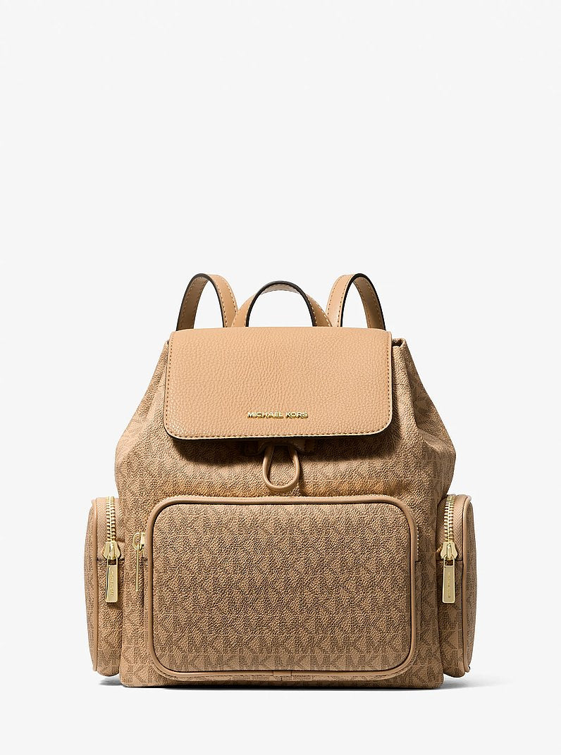 MICHAEL KORS Merritt Small Signature Logo Cargo Backpack
