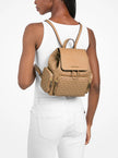 MICHAEL KORS Merritt Small Signature Logo Cargo Backpack