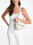 MICHAEL KORS Soho Large Quilted Shoulder Bag - Lt Cream