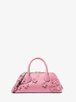 [At India] MICHAEL KORS Petra Small Floral Embellished Crossbody Bag - Carnation