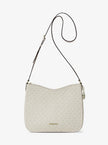 MICHAEL KORS Nayla Medium Signature Logo Messenger Bag - Lt CRM Multi