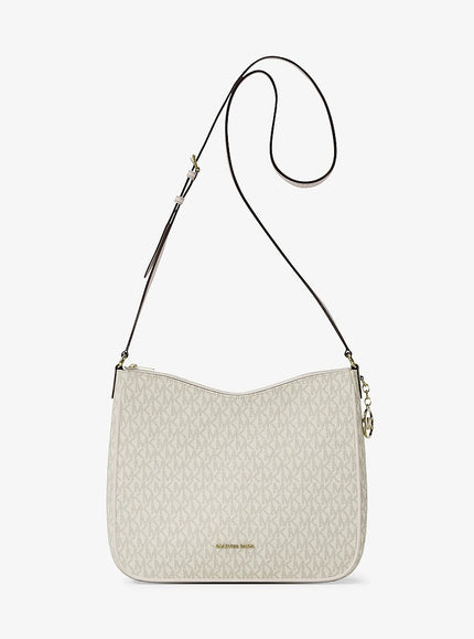 MICHAEL KORS Nayla Medium Signature Logo Messenger Bag - Lt CRM Multi