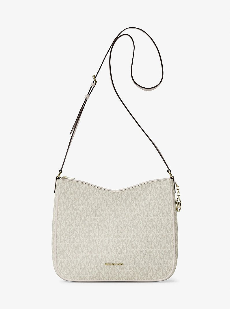 MICHAEL KORS Nayla Medium Signature Logo Messenger Bag - Lt CRM Multi