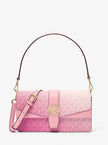 [At India] MICHAEL KORS Greenwich Medium Signature Logo Shoulder Bag - Carnation
