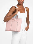 MICHAEL KORS Mina Small Signature Logo Chain Crossbody Bag - Powder Blush