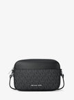 MICHAEL KORS Jet Set Travel Small Signature Logo Camera Crossbody Bag BLACK 1