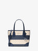 MICHAEL KORS Eva Extra-Small Signature Logo Convertible Crossbody Bag