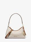 MICHAEL KORS Sammy Small Signature Logo Convertible Crossbody Bag - Vanilla
