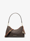 MICHAEL KORS Sammy Small Signature Logo Convertible Crossbody Bag - Brown