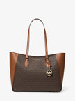 MICHAEL KORS Jet Set Travel Large Signature Logo 3-in-1 Tote Bag