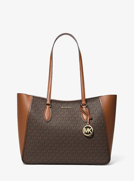 MICHAEL KORS Jet Set Travel Large Signature Logo 3-in-1 Tote Bag