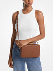 MICHAEL KORS Jet Set Large Saffiano Leather Crossbody Bag - Powder Blush