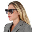 BURBERRY  Meryl Grey Gradient Butterfly Ladies Sunglasses image 0