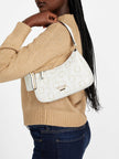 Guess Oona Logo Shoulder Bag - White image 1