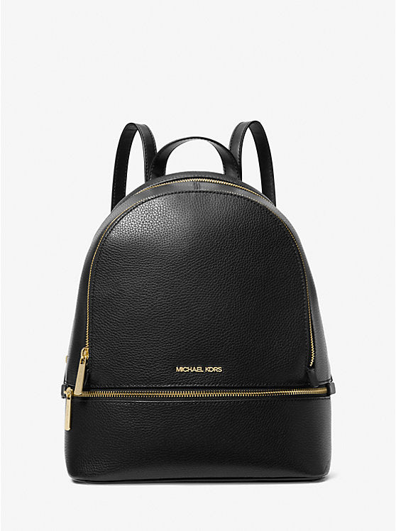 MICHAEL KORS Rhea Medium Pebbled Leather Backpack image 0