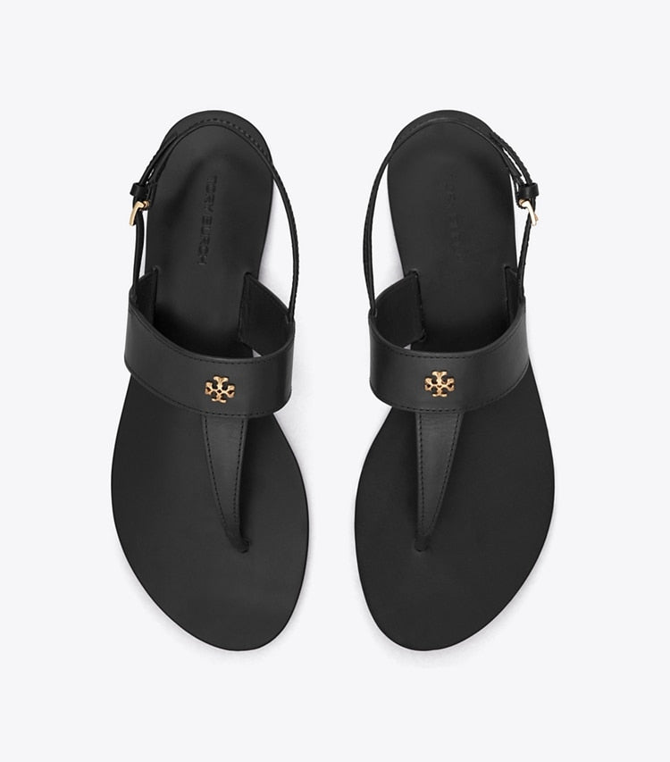 [AT DELHI] TORY BURCH Capri Thong Sandal - Perfect Black image 2
