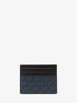 MICHAEL KORS Cooper Signature Logo Card Case - Admrl/Plblue