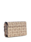 Guess Indira Logo Crossbody - Beige image 2