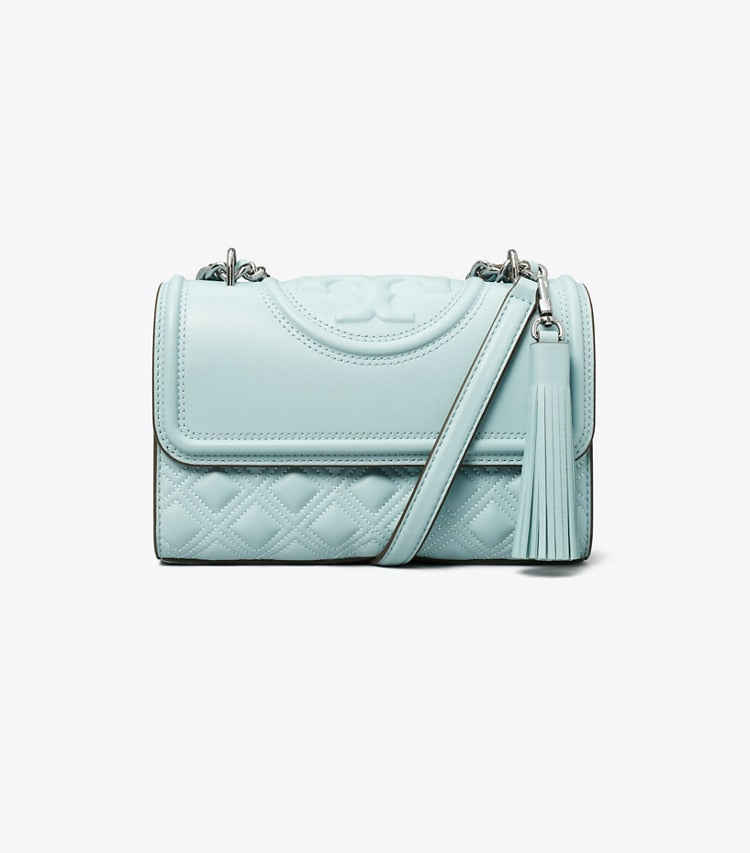 TORY BURCH Small Fleming  Convertible Shoulder Bag- Geyser image 2