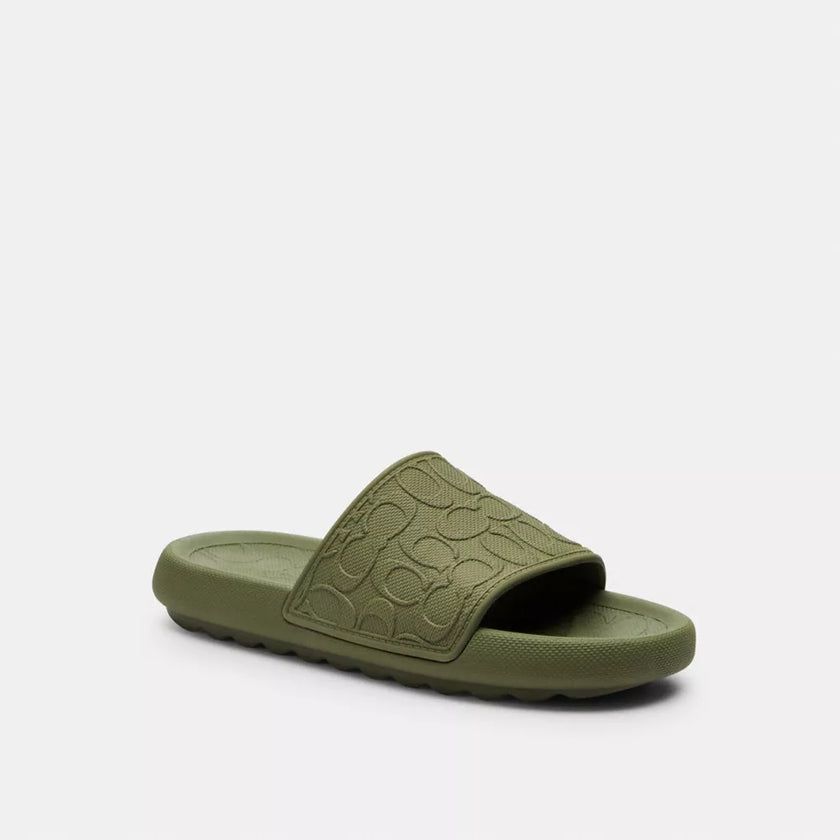 COACH Obi Slide - Olive image 0