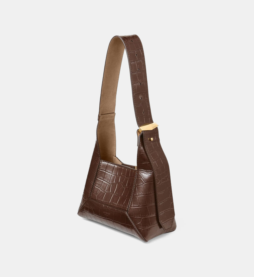 JIMMY CHOO Diamond Handbag Brown image 3