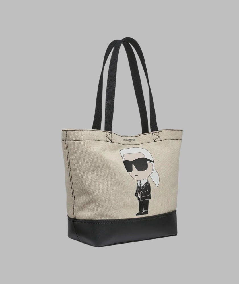 KARL LAGERFELD Cannes East West Tote - Natural image 1