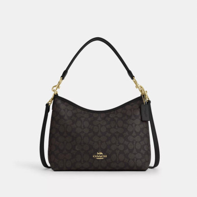 COACH Laurel Shoulder Bag In Signature Canvas image 5