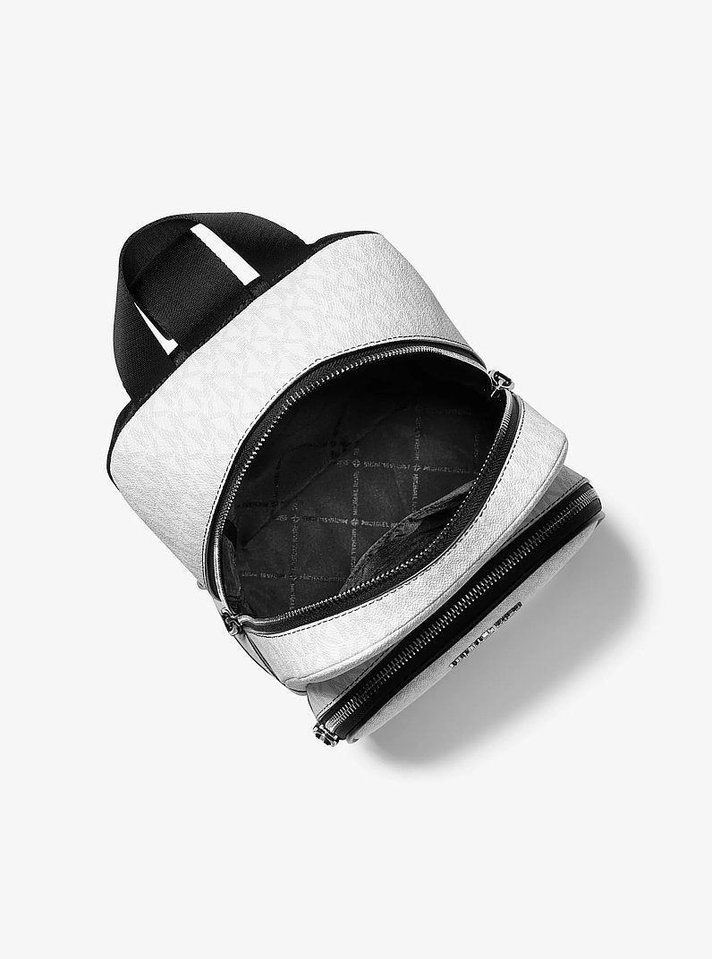 MICHAEL KORS Cooper Logo Sling Pack - Bright Wht