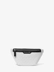 [At India] MICHAEL KORS Cooper Mini Logo Belt Bag - Bright Wht