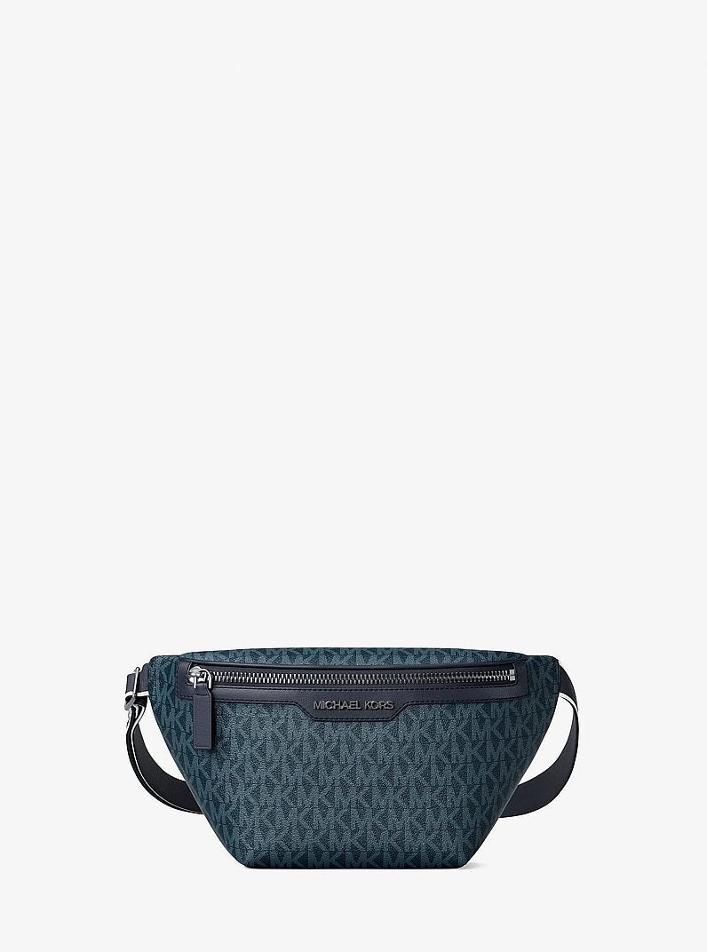 [At India] MICHAEL KORS Cooper Mini Logo Belt Bag - Admrl/Plblue