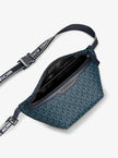 [At India] MICHAEL KORS Cooper Mini Logo Belt Bag - Admrl/Plblue