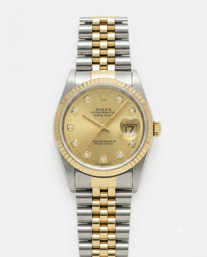 [Store Display] Rolex Datejust Champagne Diamond 36mm