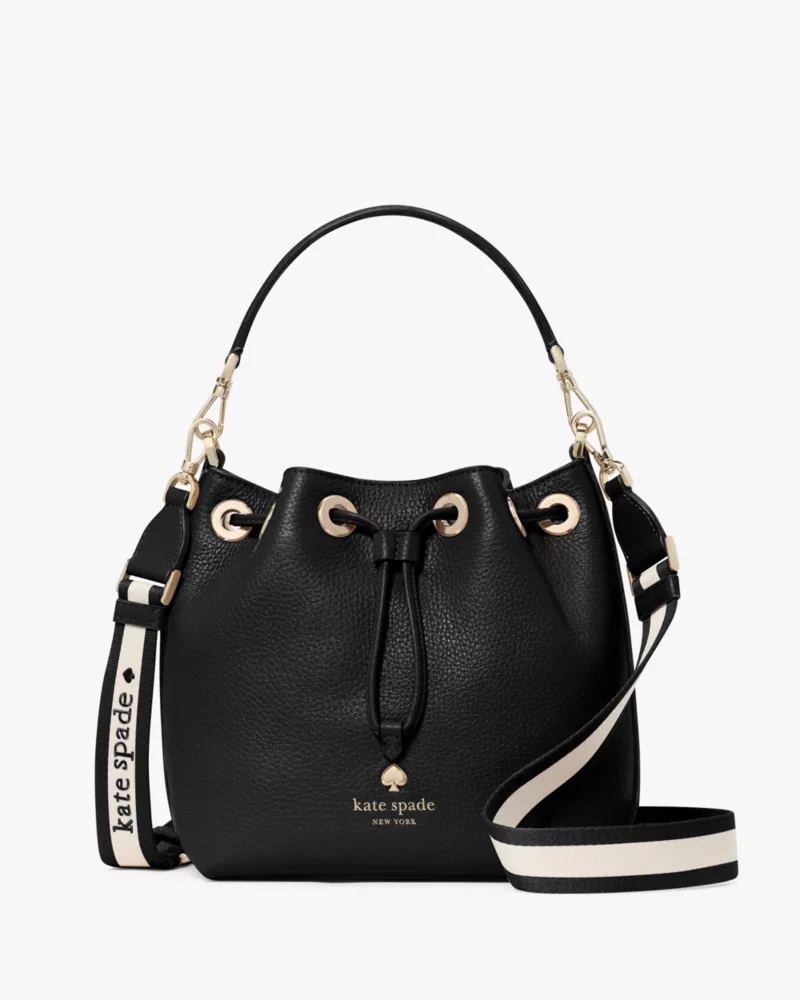 KATE SPADE  Emma Small Bucket Bag - Black image