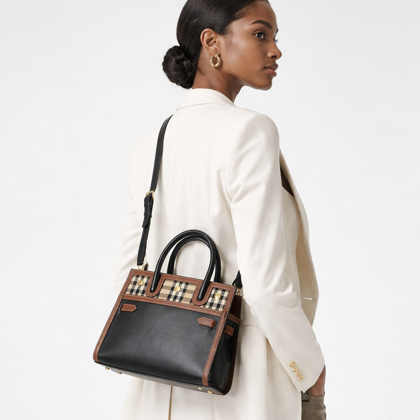 BURBERRY Title Signature Bag - Black image 0
