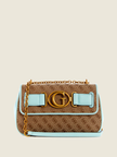 GUESS Aviana Convertible Crossbody - Blue image 3