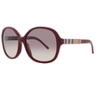 BURBERRY   Gradient Grey Round Ladies Sunglasses ( Arriving In Delhi ) image 0