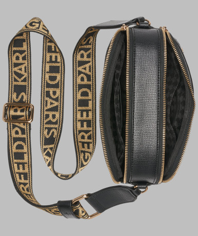 KARL LAGERFELD Maybelle Camera Crossbody Black image 2