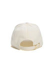Guess Faux-Leather Logo Patch Baseball Hat - White image 3